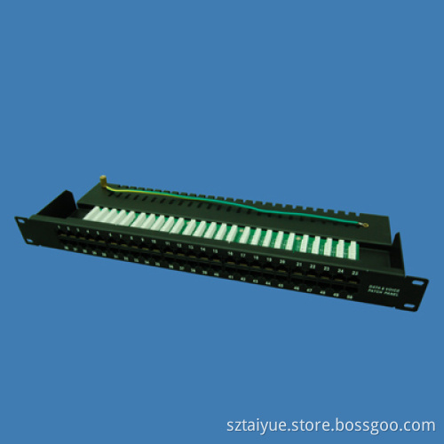 Patch Panel With LSA IDC Connector